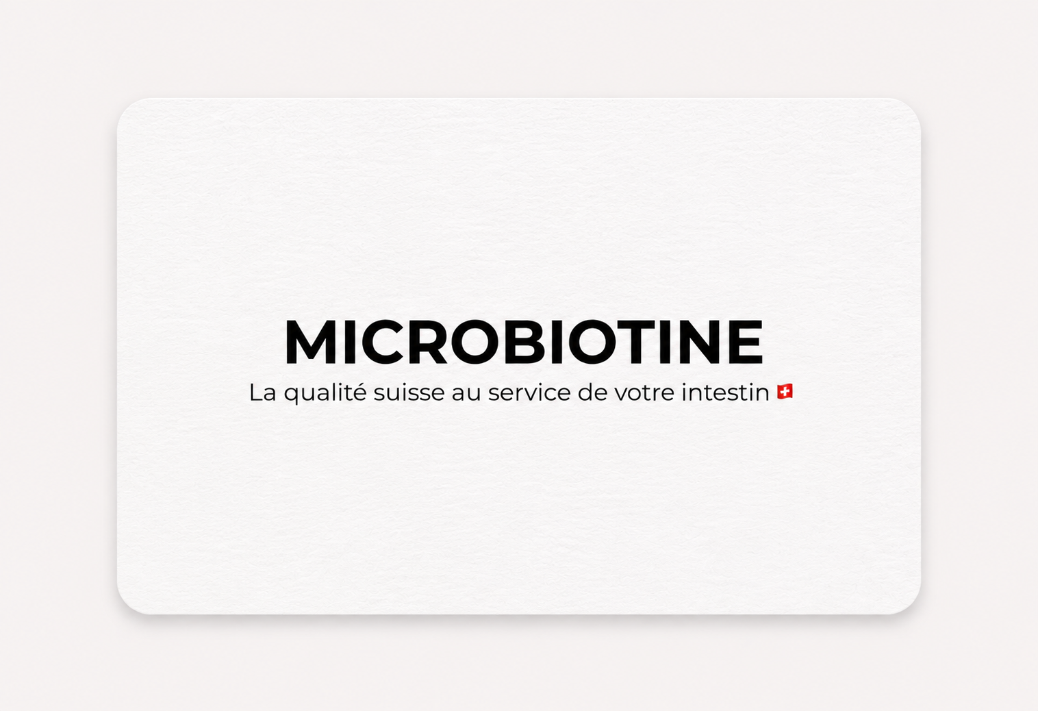 Carta regalo Microbiotine